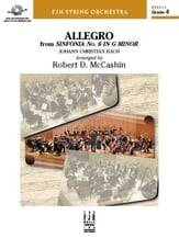 Allegro Orchestra sheet music cover